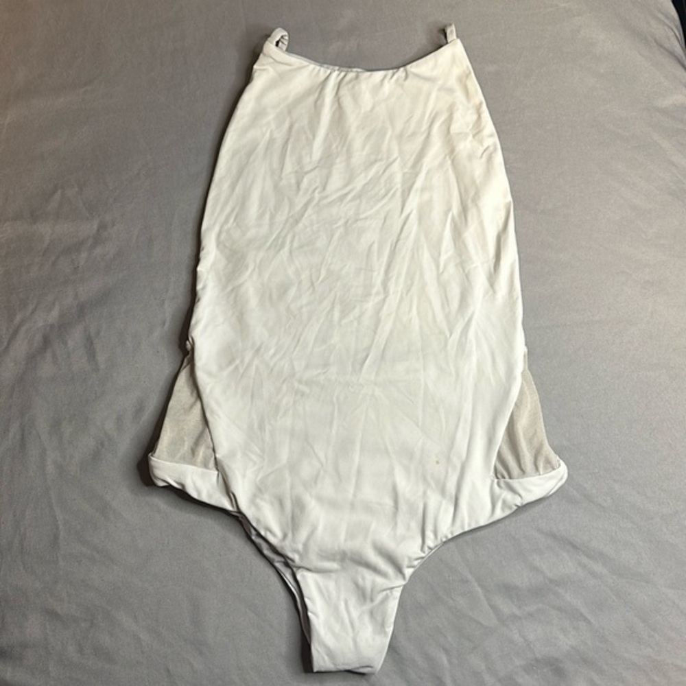 GUC Fella Swim Mad Max Off-White One Piece Swimsuit 👽 👽
